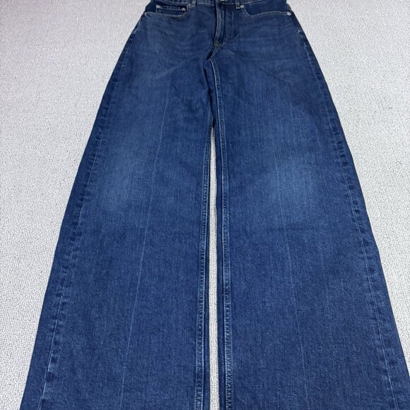 Everlane Jeans The Way High Sailor Jeans Blue Pockets Women’s Size 26 - Picture 7 of 13